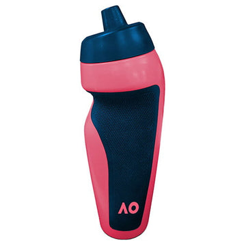 Australian Open Drink Bottle 640ml - Pink/Blue